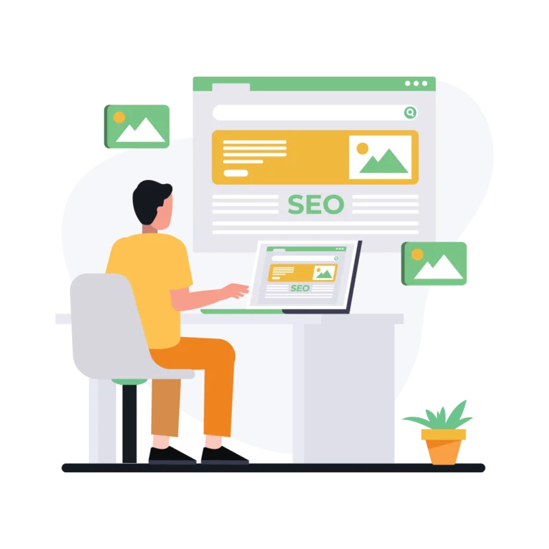 64 illustration - helping businesses get found online