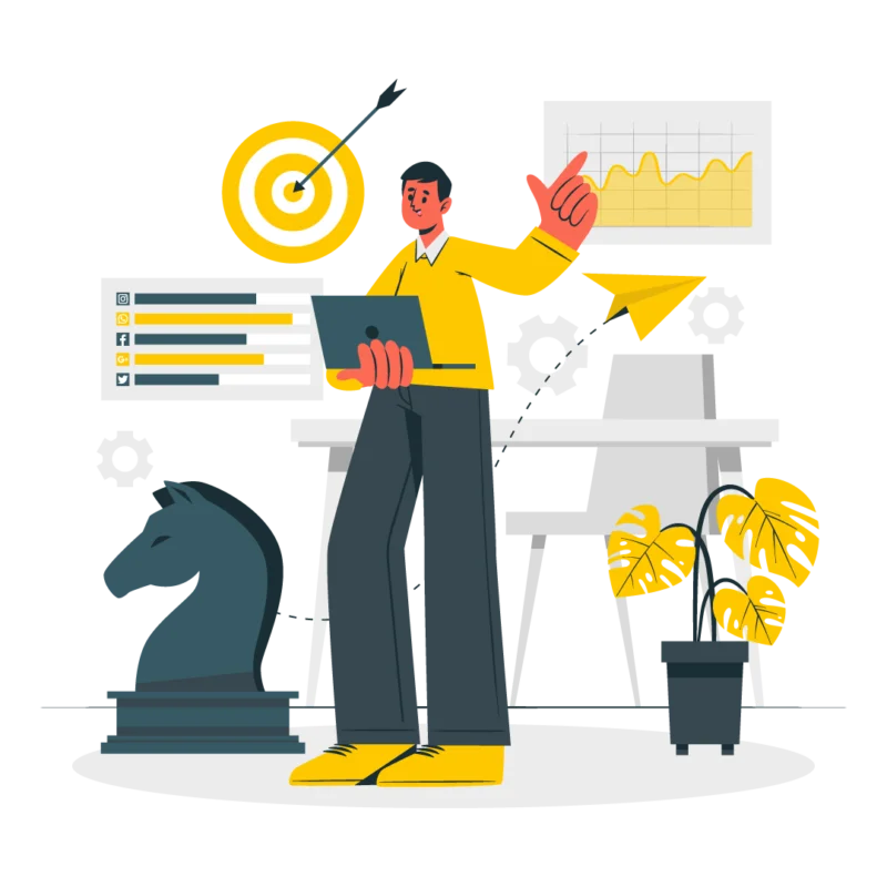 95 illustration - helping businesses get found online