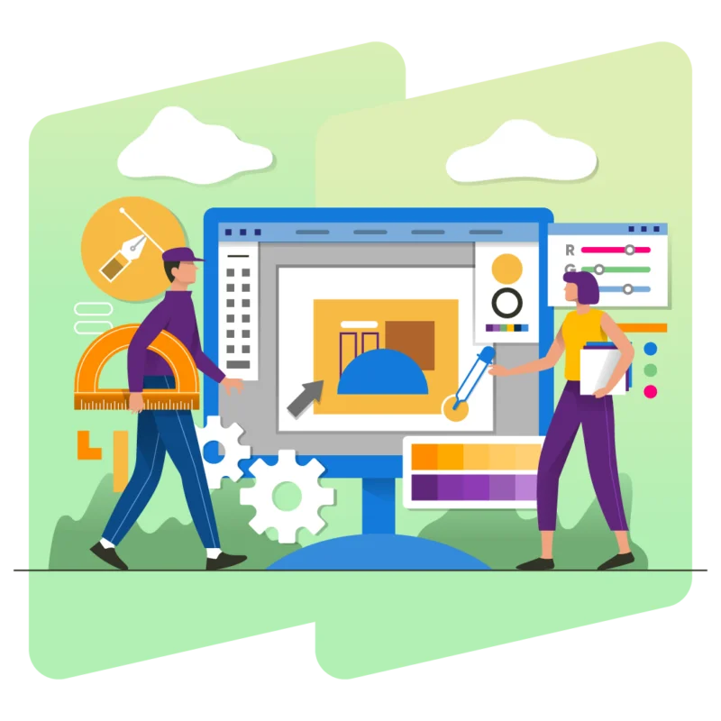 44 illustration - helping businesses get found online